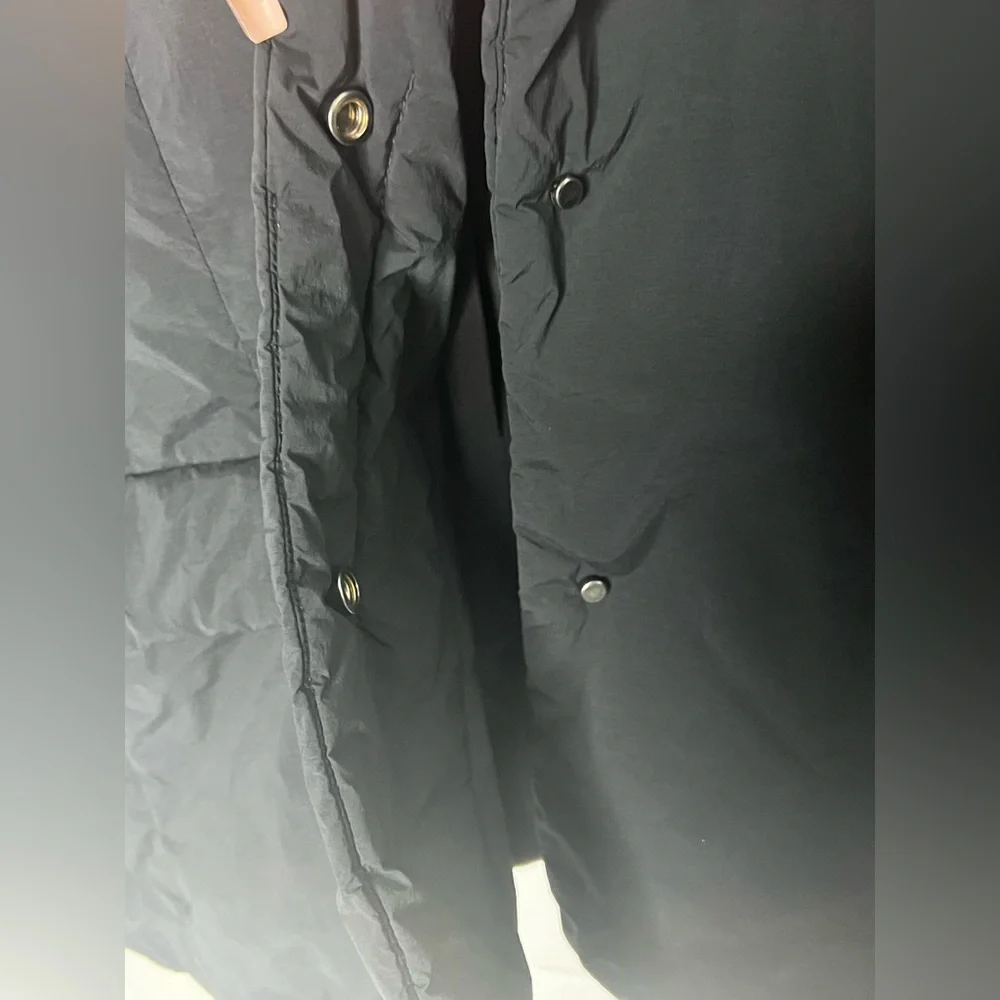 Athleta Black Lightweight Puffer Jacket Sz XS